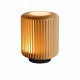 Lampada da tavolo a LED con struttura in alluminio dalle linee moderne