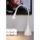 Lampada da tavolo a LED dimmerabile con diffusore orientabile in pvc