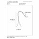 Lampada da tavolo a LED dimmerabile con diffusore orientabile in pvc