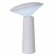 Lampada da tavolo a led ricaricabile in ABS per esterno dal design moderno