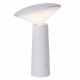 Lampada da tavolo a led ricaricabile in ABS per esterno dal design moderno