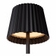 Lampada da tavolo a led ricaricabile in alluminio per esterno dal design moderno