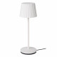 Lampada da tavolo a led ricaricabile in alluminio per esterno dal design moderno