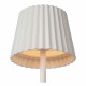 Lampada da tavolo a led ricaricabile in alluminio per esterno dal design moderno