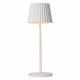 Lampada da tavolo a led ricaricabile in alluminio per esterno dal design moderno