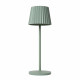 Lampada da tavolo a led ricaricabile in alluminio per esterno dal design moderno