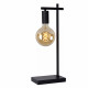 Lampada da tavolo con base in metallo dal design moderno