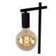 Lampada da tavolo con base in metallo dal design moderno