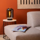 Lampada da tavolo con diffusore in vetro dal design moderno ed elegante