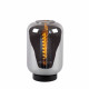 Lampada da tavolo con diffusore in vetro dal design moderno ed elegante