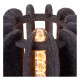 Lampada da tavolo con diffusore singolo in feltro dal design moderno