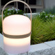 Lampada da tavolo da esterno a LED integrato dimmerabile dal design moderno