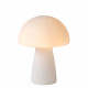 Lampada da tavolo dal design moderno con diffusore in vetro