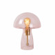 Lampada da tavolo dal design moderno con diffusore in vetro