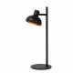 Lampada da tavolo dal design moderno interamente in acciaio