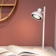 Lampada da tavolo dal design moderno interamente in acciaio