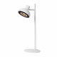 Lampada da tavolo dal design moderno interamente in acciaio