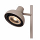 Lampada da tavolo dal design moderno interamente in acciaio