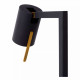 Lampada da tavolo dal design moderno struttura in metallo diffusore orientabile