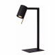 Lampada da tavolo dal design moderno struttura in metallo diffusore orientabile