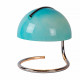 Lampada da tavolo di design con struttura in metallo e diffusore in vetro