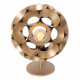 Lampada da tavolo moderna con struttura e diffusore in metallo