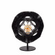 Lampada da tavolo moderna con struttura e diffusore in metallo