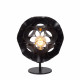 Lampada da tavolo moderna con struttura e diffusore in metallo