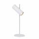 Lampada da tavolo moderna con struttura in alluminio e diffusore orientabile