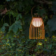 Lampada da tavolo moderna da esterno a LED dimmerabile con struttura in metallo