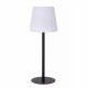 Lampada da tavolo ricaricabile per esterni a LED dimmerabile
