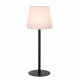 Lampada da tavolo ricaricabile per esterni a LED dimmerabile