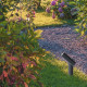 Paletto luce da giardino a LED in alluminio con diffusore orientabile