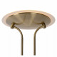 Lampada da terra con doppio diffusore a LED dimmerabile dal design moderno