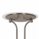 Lampada da terra con doppio diffusore a LED dimmerabile dal design moderno