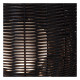 Lampada da terra da esterno a led ricaricabile con diffusore in rattan