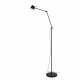 Lampada da terra da lettura con diffusore a LED dimmerabile