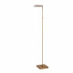 Lampada da terra da lettura struttura in metallo e diffusore a LED dimmerabile