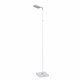 Lampada da terra da lettura struttura in metallo e diffusore a LED dimmerabile