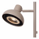 Lampada da terra dal design moderno in acciaio con doppio diffusore