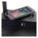 Lampada da terra in metallo e diffusore in cotone e ricarica batterie USB