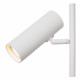 Lampada da terra moderna con struttura in alluminio e diffusori orientabili