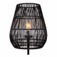 Lampada da terra per esterni in metallo dal design moderno ed elegante