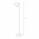 Lampada da terra ricaricabile per interni/esterni con LED dimmerabile