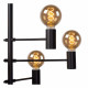 Lampadario a 10 bracci struttura in metallo regolabile in altezza