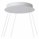 Lampada a sospensione a LED dimmerabile integrato e 3 diffusori con cerchi