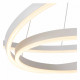 Lampada a sospensione a LED dimmerabile integrato e 3 diffusori con cerchi