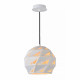 Lampada a sospensione con diffusore in metallo dal design elegante