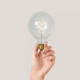 Lampadina a filamento - Ø 12,5 cm - LED Dim. - E27 - 1x4,9W 2700K