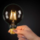 Lampadina a filamento - Ø 12,5 cm - LED - E27 - 1x7W 2700K